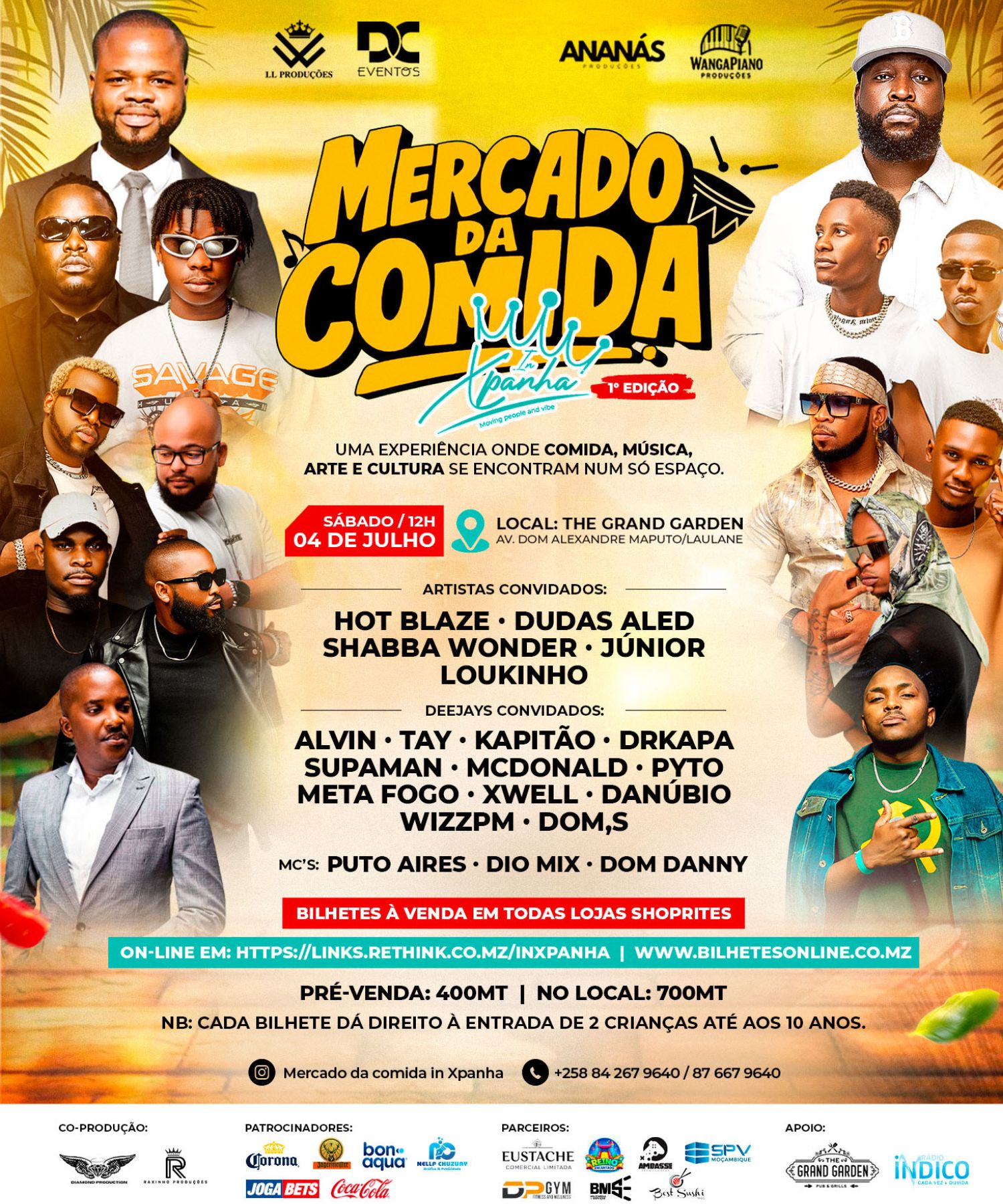 Mercado da Comida in Xpanha: A 1ª Edição Que Vai Reunir Comida, Música e Arte Num Só Lugar